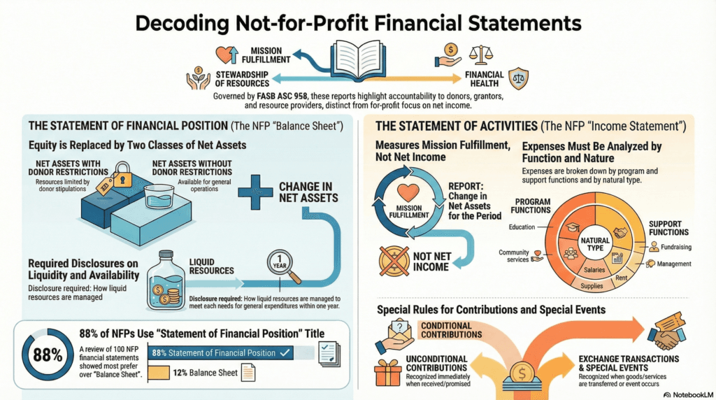 Financial Statements for Non-Profit Organizations 2 Nonprofit financial Statements