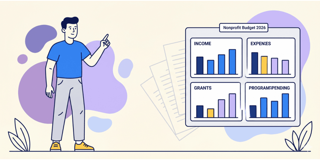 Board-ready nonprofit budget presentation example